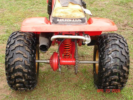 1981 ATC250R Rear